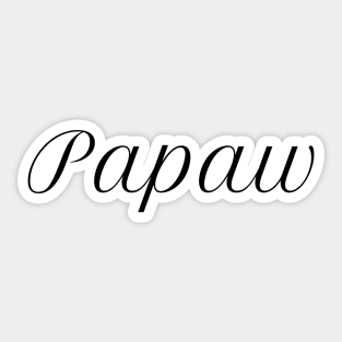 Papaw Sticker